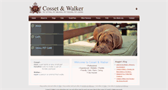 Desktop Screenshot of cossetandwalker.co.uk